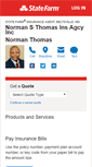 Mobile Screenshot of normansthomas.com